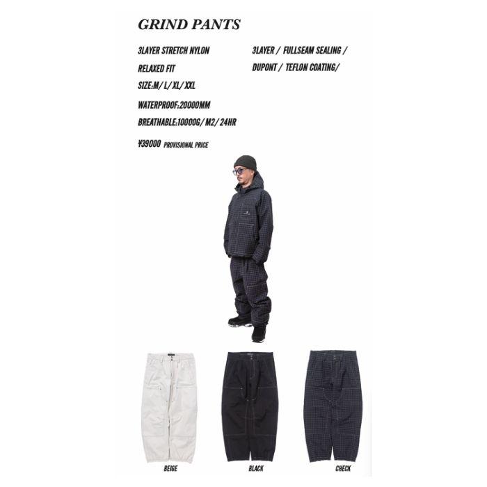 NOMADIK ノマディック GRIND PANTS グラインドパンツ BLACK