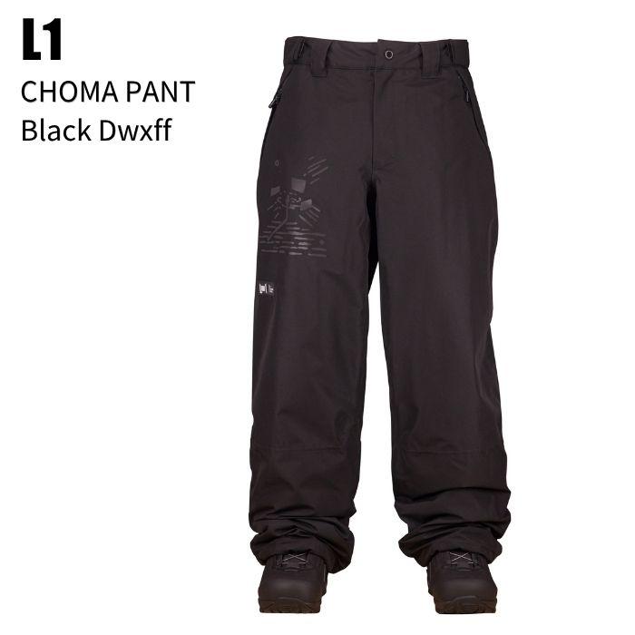 L1 エルワン CHROMA PANT クロマ パンツ Black Dwxff スノーボード 