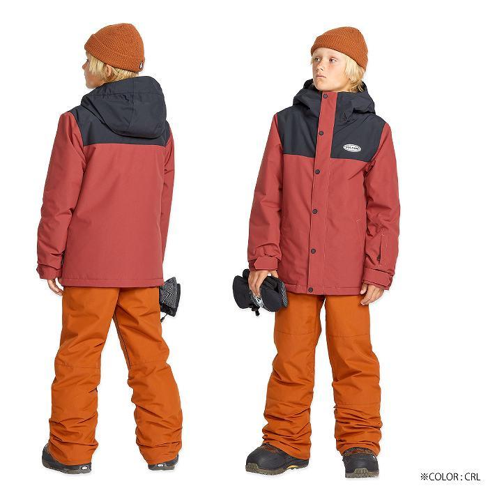 VOLCOM ボルコム BARKLEY INS BIB CNB 24-25 ウエア キッズ ジュニア