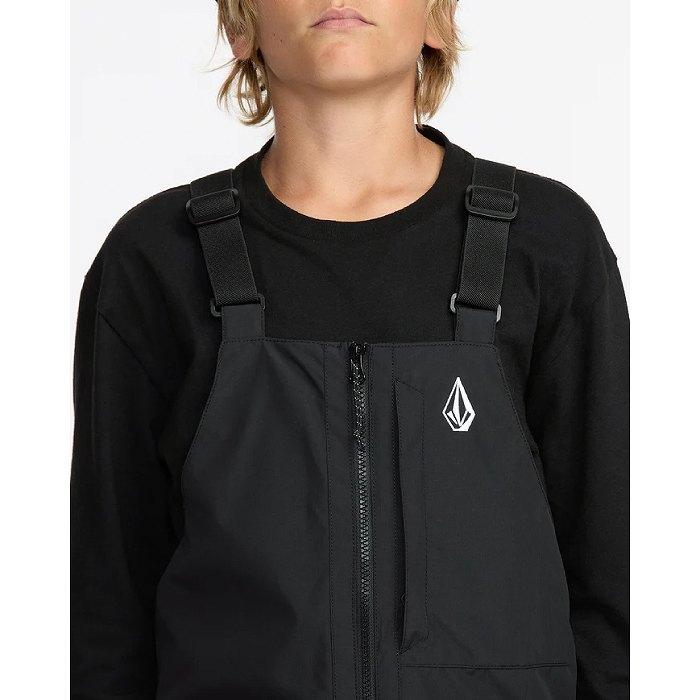 VOLCOM ボルコム I1252600 BARKLEY INS BIB OVERALL BLK スキー