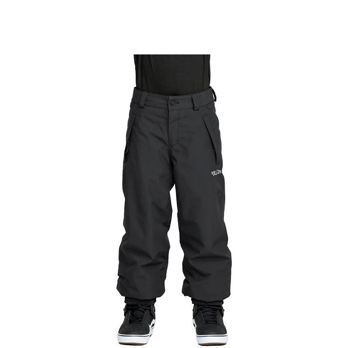 VOLCOM ボルコム I1252601 CHAOS INS PANT BLK スキー スノーボード 雪遊び ウェア パンツ ジュニア 子ども キッズSTの画像