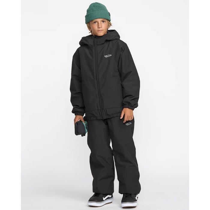 VOLCOM ボルコム I1252601 CHAOS INS PANT BLK スキー スノーボード 雪遊び ウェア パンツ ジュニア 子ども キッズSTの画像
