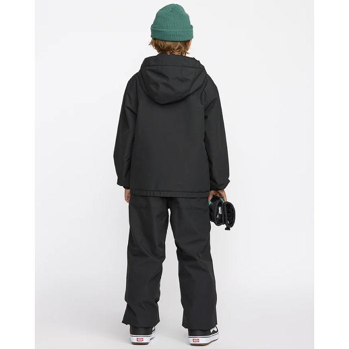 VOLCOM ボルコム I1252601 CHAOS INS PANT BLK スキー スノーボード 雪遊び ウェア パンツ ジュニア 子ども キッズSTの画像
