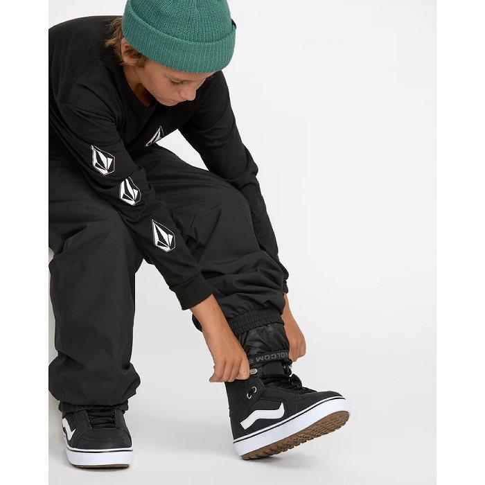 VOLCOM ボルコム I1252601 CHAOS INS PANT BLK スキー スノーボード 雪遊び ウェア パンツ ジュニア 子ども キッズSTの画像