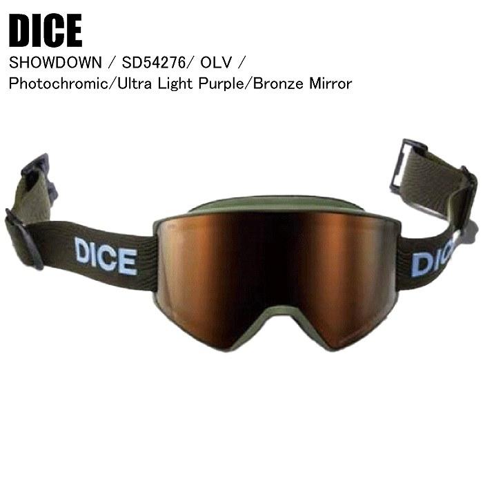 DICE ダイス SHOWDOWN ショーダウン OLV SD54276 調光レンズ DICE ダイス SHOWDOWN ショーダウン OLV SD54276 調光レンズ