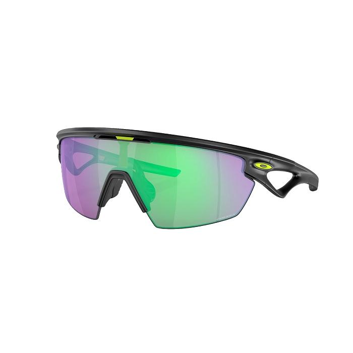 OAKLEY オークリー SPHAERA スファエラ MATTE BLACK INK PRIZM ROAD JADE OO940308 スポーツサングラス オークリーサングラスSTの画像