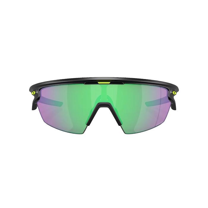 OAKLEY オークリー SPHAERA スファエラ MATTE BLACK INK PRIZM ROAD JADE OO940308 スポーツサングラス オークリーサングラスSTの画像