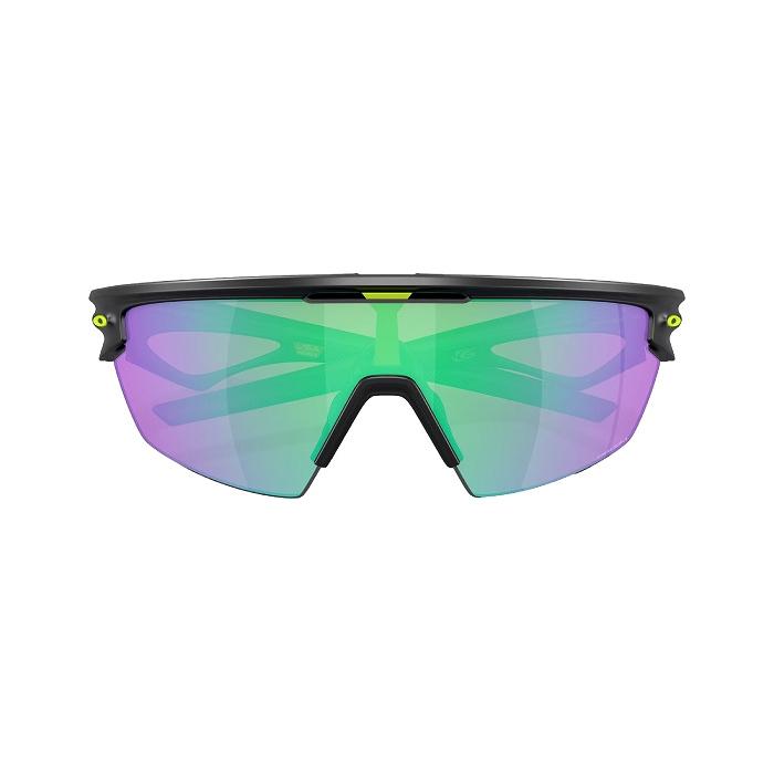 OAKLEY オークリー SPHAERA スファエラ MATTE BLACK INK PRIZM ROAD JADE OO940308 スポーツサングラス オークリーサングラスSTの画像