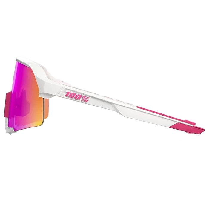 100% ワンハンドレッド S3 エススリー Matte White/Pink 60005-00046