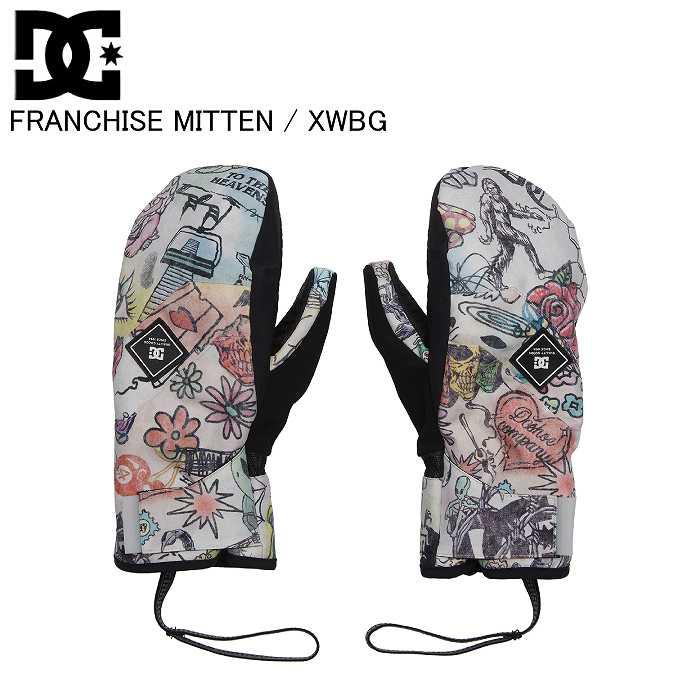 DC ディーシー DGV243920 FRANCHISE MITTEN XWBG スノーボードグローブ