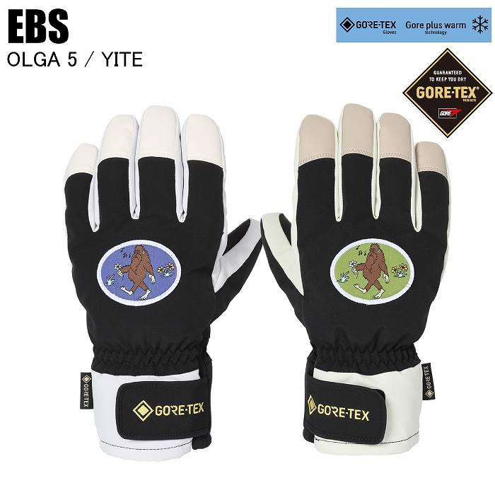 EBS エビス 4500005 OLGA 5 オルガ5 YETI スノーボード グローブ EBSグローブ 5本指 ゴアテックス インナーグローブ付き EBS エビス 4500005 OLGA 5 オルガ5 YETI スノーボード グローブ EBS