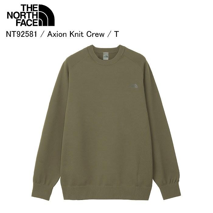 THE NORTH FACE ノースフェイス NT92581 Axion Knit Crew アクションニットクルー K ニット トップス ノースフェイスアパレル THE NORTH FACE（ザ ノースフェイス） ノースフェイス NT92581 Axion