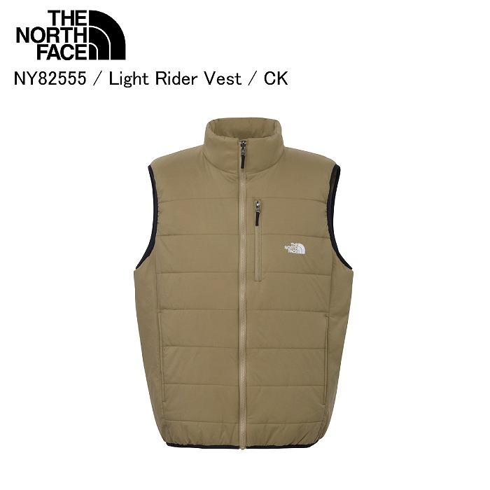 THE NORTH FACE ノースフェイス NY82555 Light Rider Vest CK ジャケット アウター 上着 中綿 ノースフェイスジャケット THE NORTH FACE（ザ ノースフェイス） ノースフェイス NY82555 Light