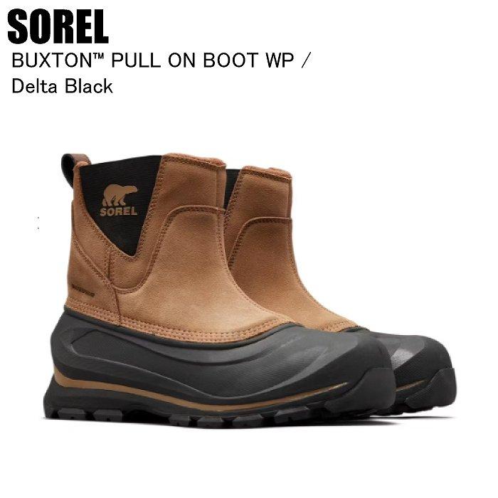 SOREL ソレル NM5182 BUXTON PULL ON BOOT バクストン 257Delta Black スノーブーツ スノーシューズ 雪遊び ソレルブーツ SOREL ソレル NM5182 BUXTON PULL ON BOOT バクストン 257Delta Black