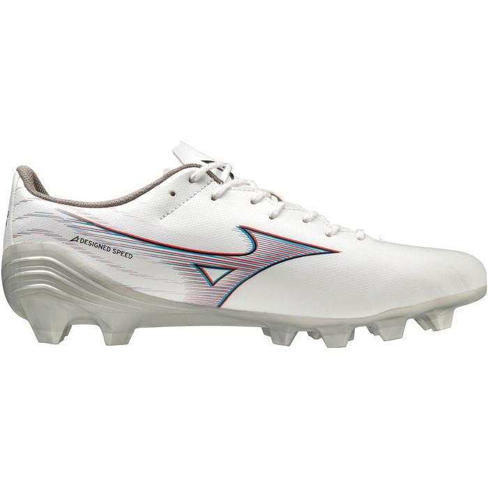 MIZUNO α SELECT ミズノ アルファ セレクト P1GA236509 09：ホワイト×イグニッションレッド サッカー スパイクST｜stadiummorispo｜02