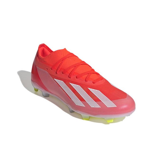ADIDAS アディダス エックス クレイジーファスト PRO HG/AG IF0676 IF0676 ソーラーレッド×フットウェアホワイト サッカー スパイク ADIDAS アディダス エックス クレイジーファスト PRO HG/AG IF0676