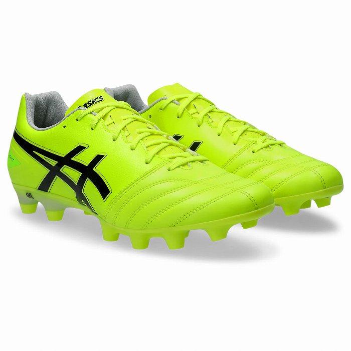 ASICS サッカーシューズ イエロー ASICS（アシックス） DS LIGHT ADVANCE WIDE(セーフティイエロー