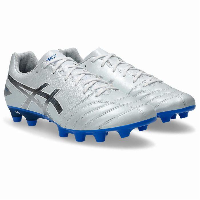 ASICS アシックス DS LIGHT ADVANCE WIDE(ホワイト×ピュアシルバー) 1103A098.103 WHITE/PURE SILVER サッカー スパイク ASICS（アシックス） DS LIGHT ADVANCE WIDE(ホワイト×ピュアシルバー