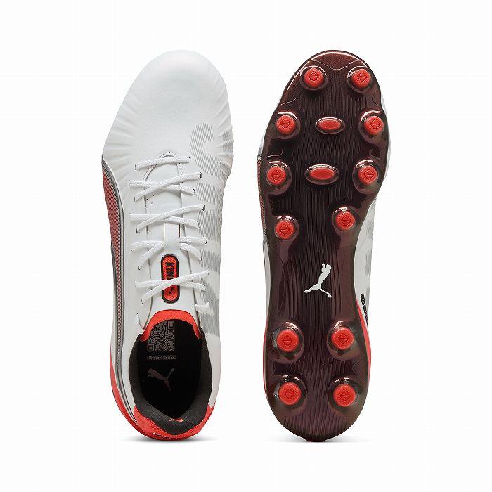 PUMA（プーマ） キング アルティメット HG/AG(ホワイト×シルバー