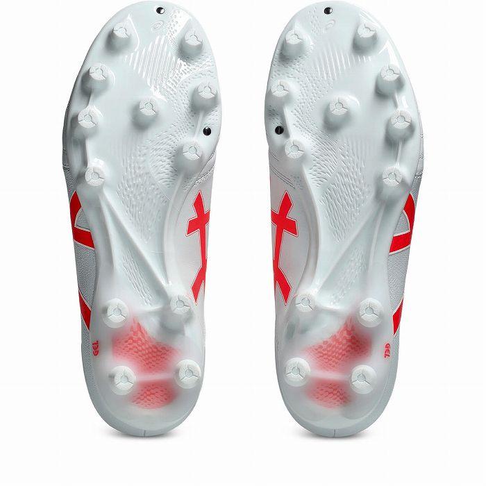 ASICS（アシックス） DS LIGHT ADVANCE(ホワイト×フラッシュレッド
