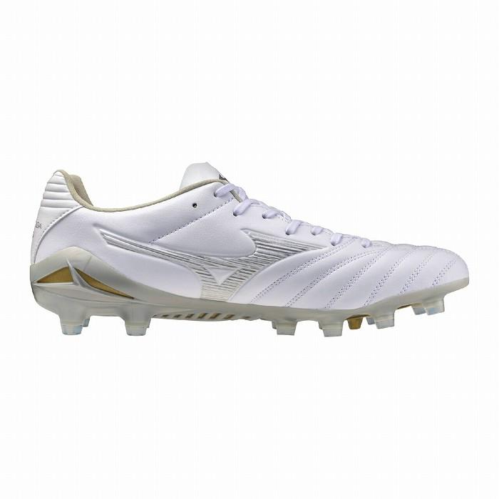 Mizuno ホワイト スパイク JP 26.0 MIZUNO（ミズノ） モナルシーダ ネオ3 PRO(ホワイト×シルバー