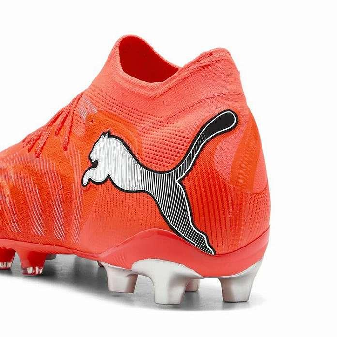 PUMA プーマ FUTURE 9 ULTIMATE AG(レッド×シルバー) 108890 01 サッカー スパイク 人工芝用 フューチャーSTの画像