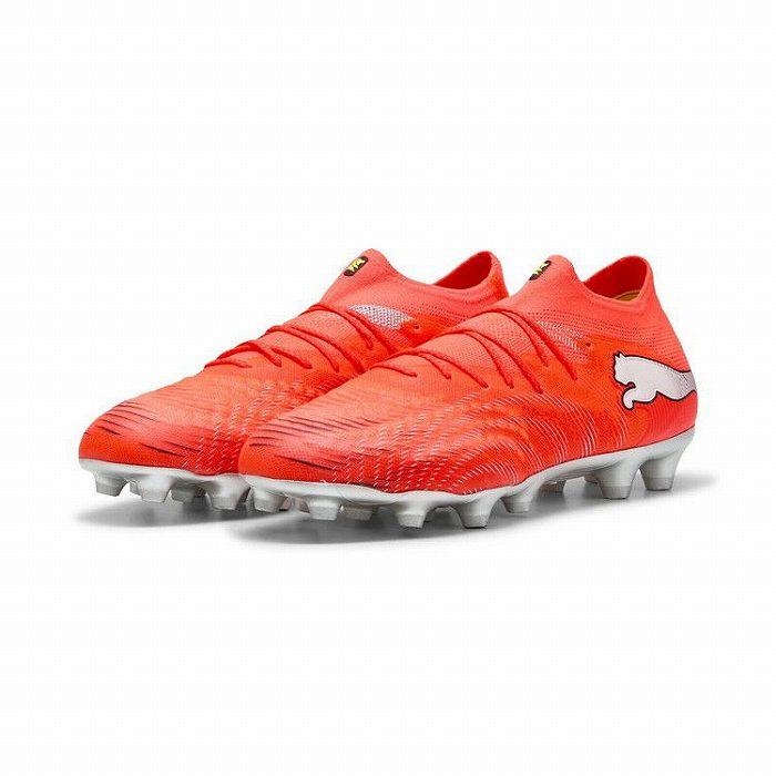 PUMA（プーマ） FUTURE 9 ULTIMATE HG/AG(レッド×シルバー) 108898 01