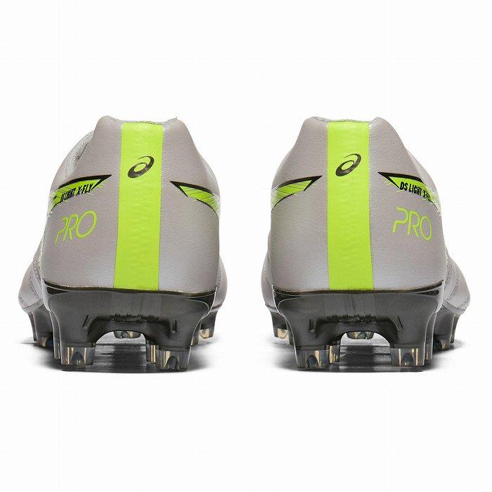 ASICS アシックス DS LIGHT X-FLY PRO 3(グレー×イエロー) 1101A085 020 サッカー スパイク DSライト エクスフライ プロSTの画像