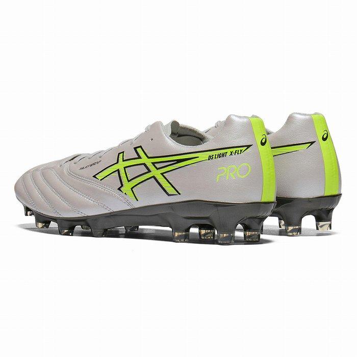 ASICS アシックス DS LIGHT X-FLY PRO 3(グレー×イエロー) 1101A085 020 サッカー スパイク DSライト エクスフライ プロSTの画像
