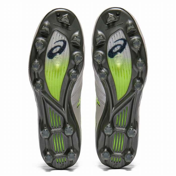 ASICS アシックス DS LIGHT X-FLY PRO 3(グレー×イエロー) 1101A085 020 サッカー スパイク DSライト エクスフライ プロSTの画像