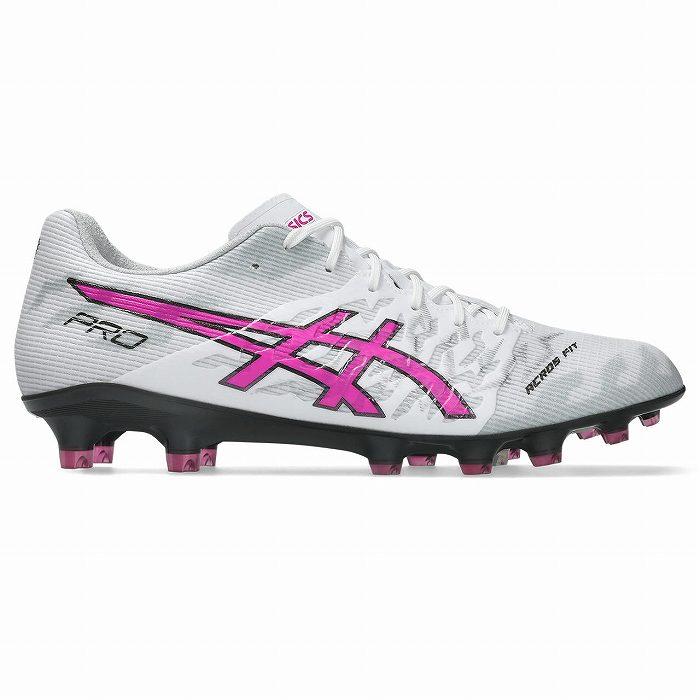 ASICS アシックス DS LIGHT ACROS PRO 3(ホワイト×ピンク) 1101A071 106 サッカー スパイク DSライト アクロスプロST_1