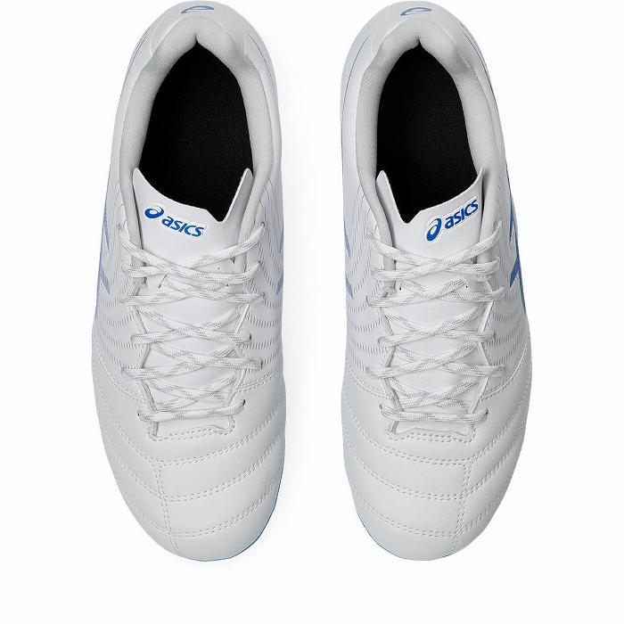 ASICS（アシックス） DS LIGHT JR GS(ホワイト×エレクトリックブルー