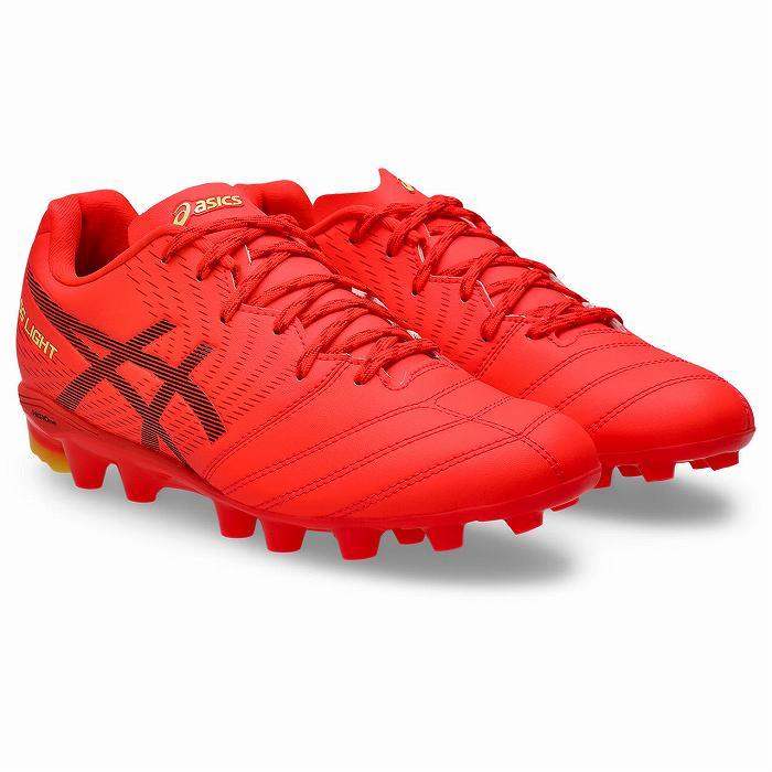 ASICS（アシックス） DS LIGHT JR GS(フラッシュレッド×ブラック