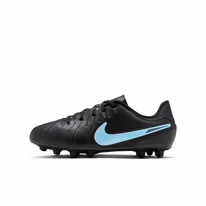 ナイキ JRレジェンド10HG スパイク 靴 22,5cm 新品 (2380) NIKE（ナイキ） JR レジェンド 10 ACADEMY HG(ブラック×サックス