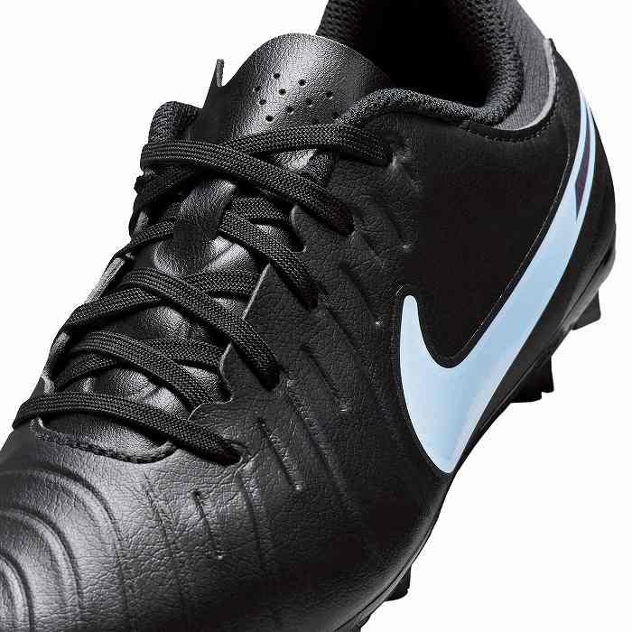 ナイキ JRレジェンド10HG スパイク 靴 23,5cm 新品 (2380) NIKE（ナイキ） JR レジェンド 10 ACADEMY HG(ブラック×サックス