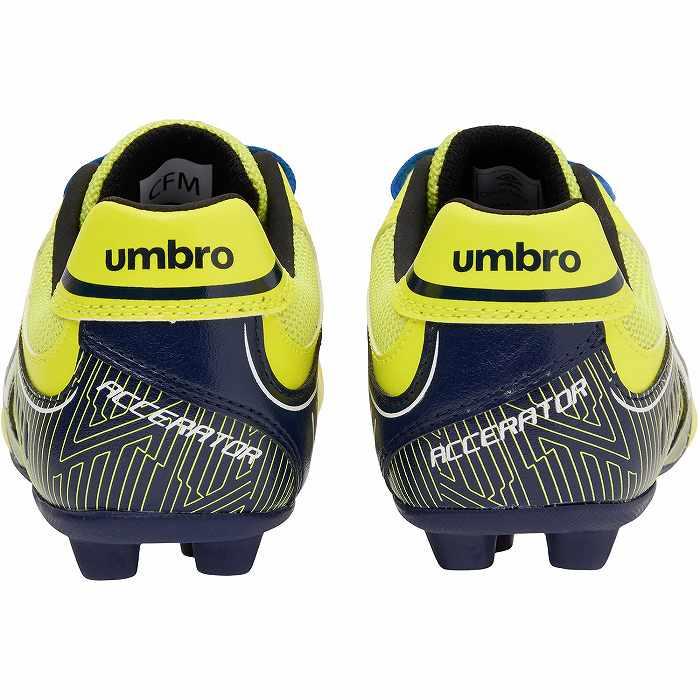 umbro（アンブロ） アクセレイター RB JR WIDE HG(イエロー×ネイビー