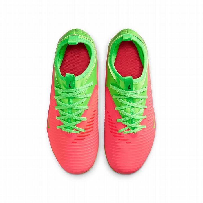 NIKE ナイキ JR ファントム 6 LOW アカデミー FG/MG EH(オレンジ×グリーン) HQ2032 603 ジュニア スパイク 天然芝用 ハーランドST_3