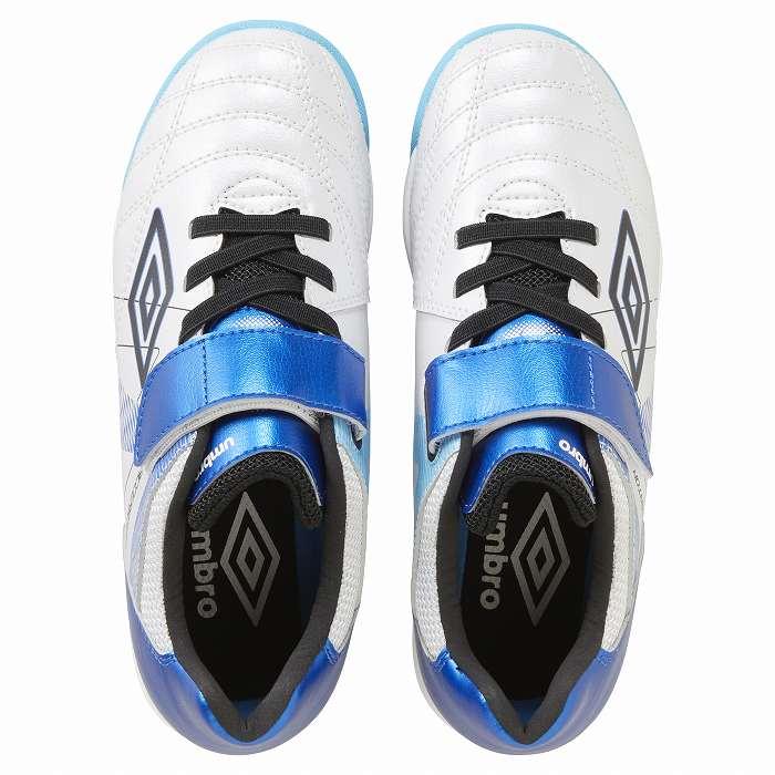 umbro（アンブロ） アクセレーター SB JR WIDE(ホワイト×ブルー