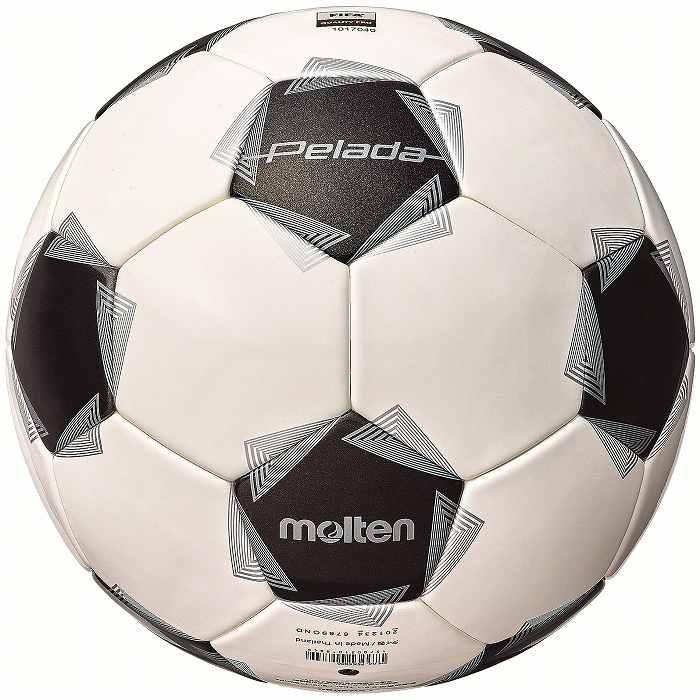 MOLTEN モルテン ペレーダ5000 芝用(ホワイト×ブラック) F5K5000 サッカー ボール 国際公認球 JFA検定球 5号球STの画像
