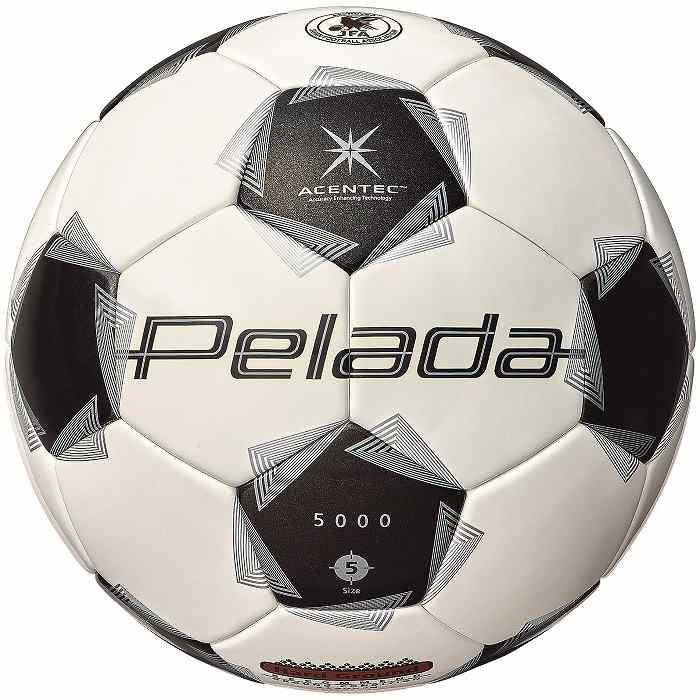MOLTEN モルテン ペレーダ5000 土用(ホワイト×ブラック) F5K5001 サッカー ボール 国際公認球 JFA検定球 5号球STの画像