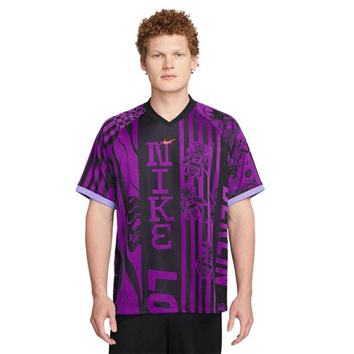 NIKE（ナイキ） DF COF S/S JSY FN2394 ブラック/ボルテージパープル