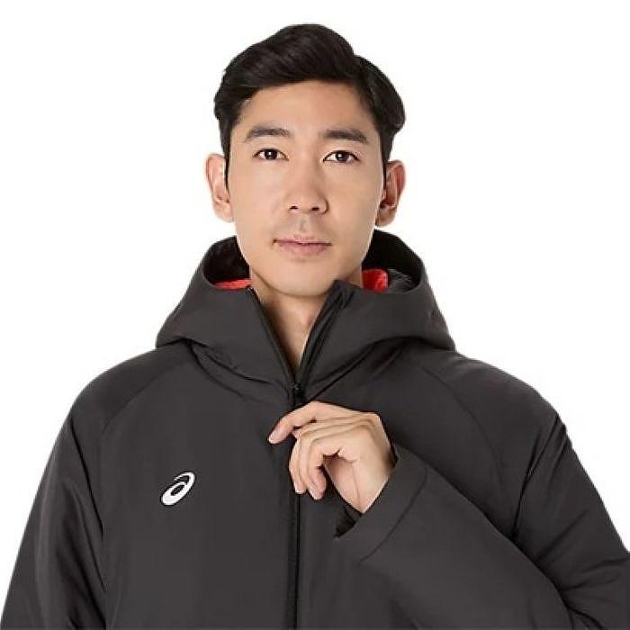 ASICS（アシックス） インシュレーション ロングコート(ブラック