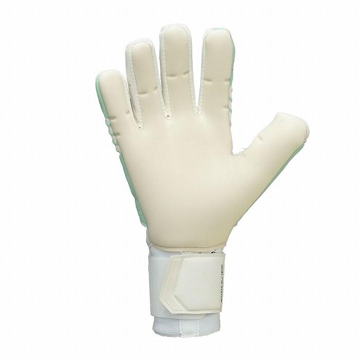 UHLSPORT ウールシュポルト ファングマシーネ アブソルートグリップ タイト ハーフネガティブ(ホワイト×ミント) 1011398 01STの画像