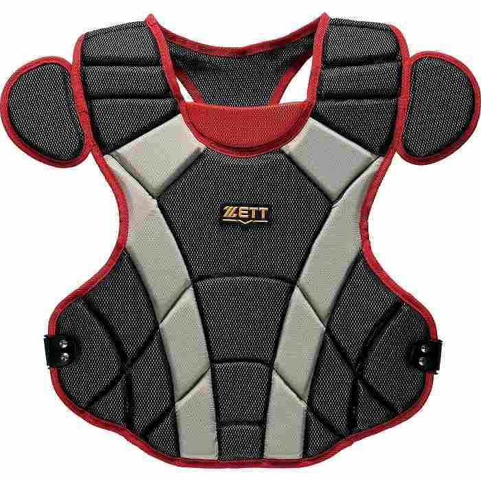 ゼット（ZETT） 軟式用 キャッチャー防具 4点セット 専用袋付き