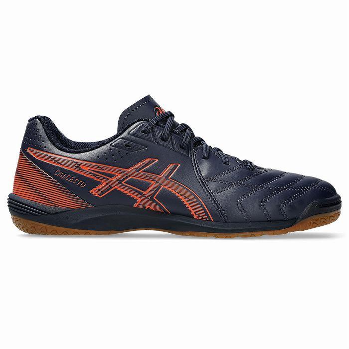 ASICS（アシックス） CALCETTO WD 9(ネイビー×オレンジ) 1113A037 401