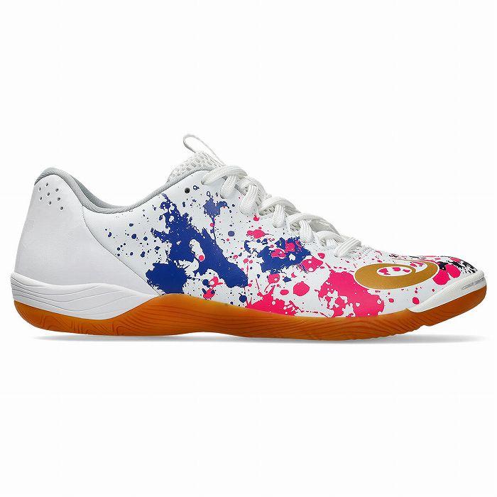 ASICS（アシックス） TOQUE 8(ホワイト×ピュアゴールド) 1113A044 101