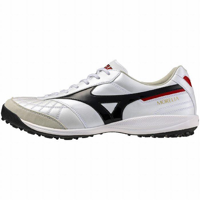 MIZUNO ミズノ MORELIA SALA JAPAN TF(ホワイト×ブラック) Q1GB250209 サッカー トレシュー フットサル 人工芝シューズ モレリア MIZUNO（ミズノ） MORELIA SALA JAPAN TF(ホワイト×ブラック
