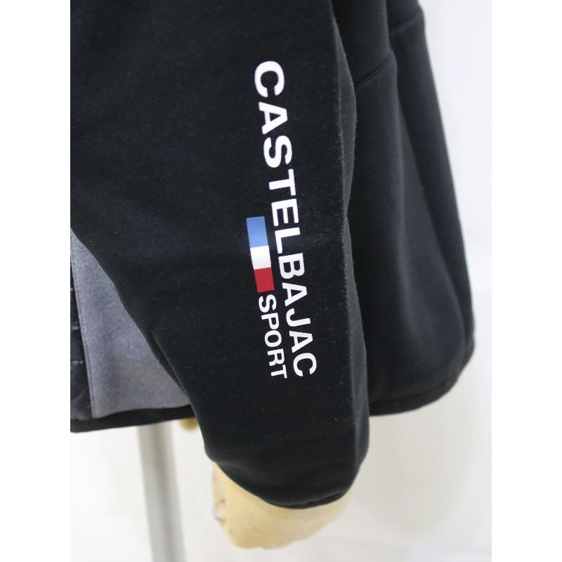 【50％OFF！セール】カステルバジャック / CASTELBAJAC（秋冬モデル！）ラグウォーム / ハーフジップ長袖トレーナー（メンズ）の画像