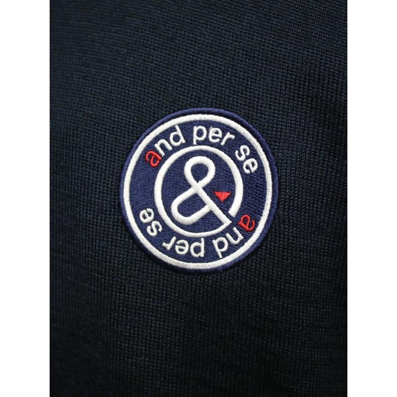 50％OFF！セール】アンパスィ/and per se(秋冬モデル！）ジップアップ