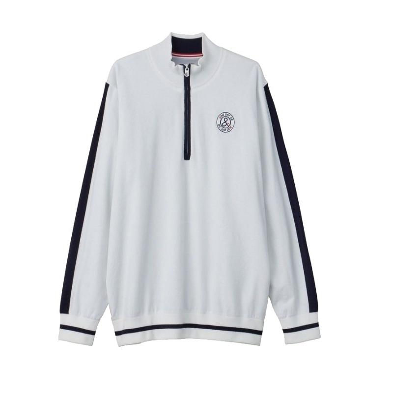 40%OFF セール アンパスィ/and per se(秋冬モデル！）防風ニットハーフ